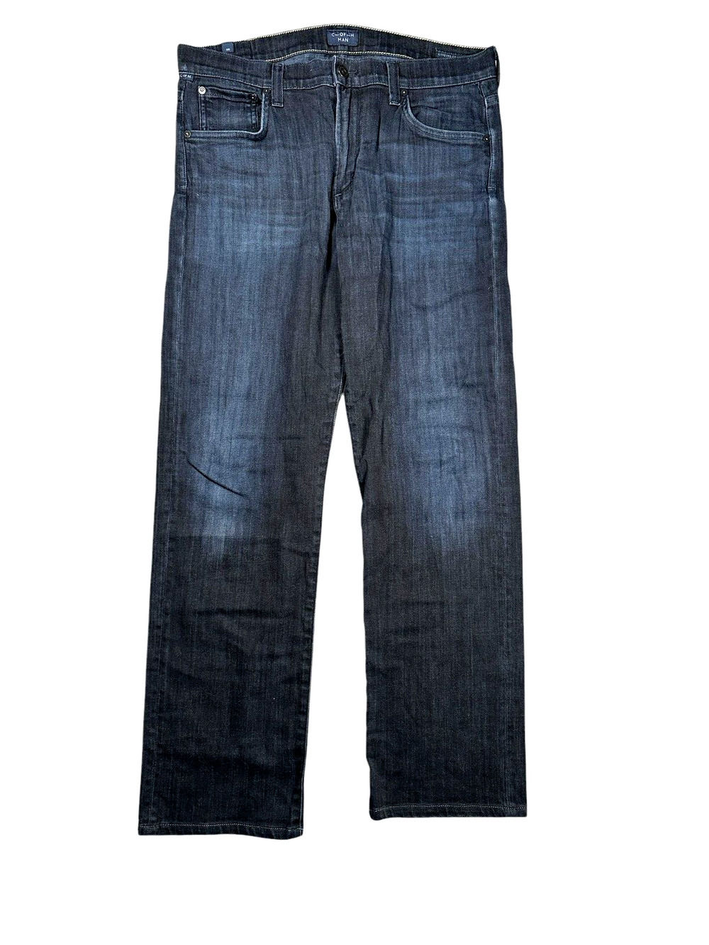 Citizens of Humanity Sid Straight Leg Jeans Mens 33x29 Dark Wash Blue Denim USA